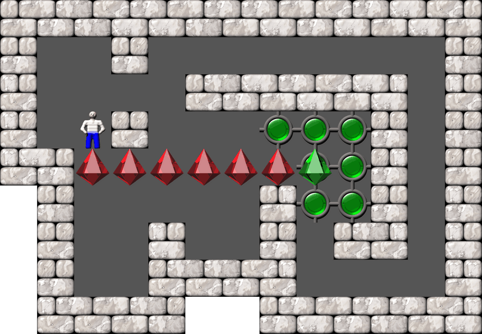 Sokoban Chrysalis Collection 5 level 43